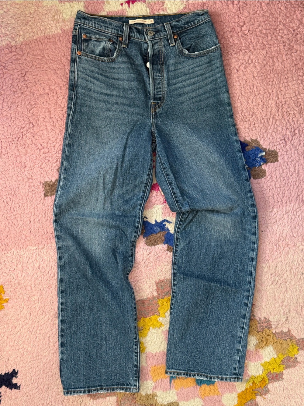 Levi’s ribcage straight ankle